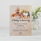 ベビーが秋ひまわり醸造 招待状 (スタンド正面)