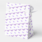 ベビーが紫色のハロウィーンの赤ちゃんシャワーを醸造している フェイバーボックス (裏面サイド)