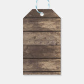 ベビーが花ひまわり赤ちゃんシャワーの好意 ギフトタグ (裏面)