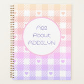 ベビーが記録を更新 プランナー手帳 (正面)