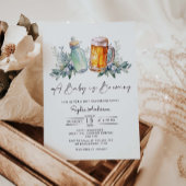 ベビーが赤ちゃんシャワーのミニマリストを醸造している 招待状