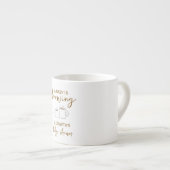 ベビーが赤ちゃんシャワーを浴びる エスプレッソカップ (正面右)