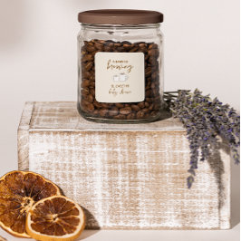 ベビーが赤ちゃんシャワーを浴びる スクエアシール