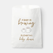 ベビーが赤ちゃんシャワーを浴びる フェイバーバッグ (正面)