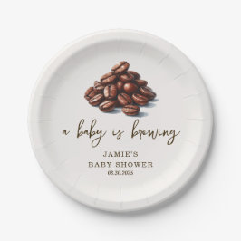 ベビーが赤ちゃんシャワーを浴びる ペーパープレート