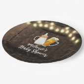 ベビーが赤ちゃんシャワーを浴びる ペーパープレート (アングル)