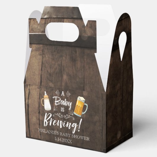 ベビーが赤ちゃんシャワーを醸造している フェイバーボックス (オープン)