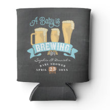 ベビーが赤ちゃんシャワービールクーラーボックスを醸造している