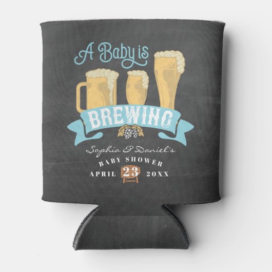 ベビーが赤ちゃんシャワービールクーラーボックスを醸造している 缶クーラー (正面)