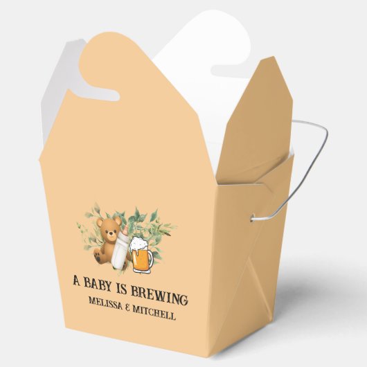 ベビーが赤ちゃんシャワー中国のを浴びる フェイバーボックス (オープン)