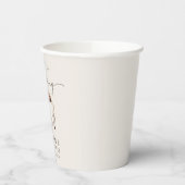 ベビーが赤ちゃんシャワー紙カップを醸造する 紙コップ (左)