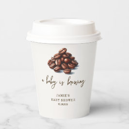 ベビーが赤ちゃんシャワー紙カップを醸造する 紙コップ