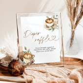 ベビーが醸造おむつラッフルサイン | コーヒーベビー ポスター