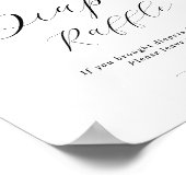 ベビーが醸造おむつラッフルサイン ポスター (角)