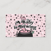 ベビーが醸造おむつラッフルチケット囲い エンクロージャーカード (裏面)