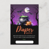 ベビーが醸造おむつラッフルベビーシャワー エンクロージャーカード (正面)