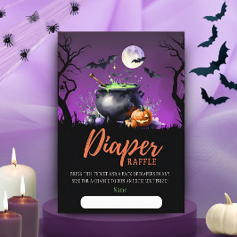 ベビーが醸造おむつラッフルベビーシャワー エンクロージャーカード