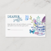 ベビーが醸造おむつラッフルベビーシャワー エンクロージャーカード (正面)