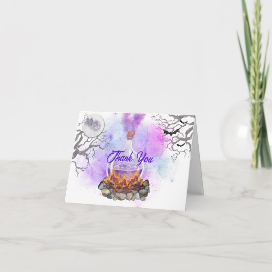 ベビーが醸造されている – サンキューカード (正面)