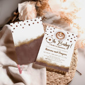 ベビーが醸造され、コーヒーベビーシャワー招待状 招待状