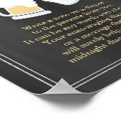 「ベビーが醸造している」おむつ思考 ポスター (角)