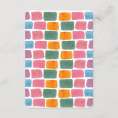 ベビーが醸造している |かわいいハロウィーンの赤ちゃんシャワー エンクロージャーカード (裏面)