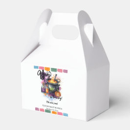 ベビーが醸造している |かわいいハロウィーンの赤ちゃんシャワー フェイバーボックス