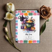 ベビーが醸造している |かわいいハロウィーンの赤ちゃんシャワー