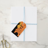 ベビーが醸造している | ハロウィーン魔女ベビーシャワー ギフトタグ (より糸付き)