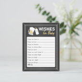 「ベビーが醸造している」願い アドバイスカード (スタンド正面)