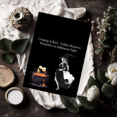 ベビーが醸造ハロウィーン赤ちゃんシャワー招待状