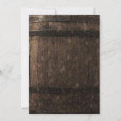 ベビーが醸造ベビーシャワー招待状ビール 招待状 (裏面)