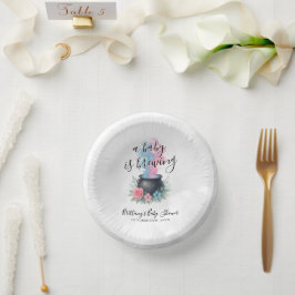 ベビーが魔法の釜を造っている ペーパーボウル