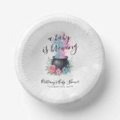 ベビーが魔法の釜を造っている ペーパーボウル (正面)