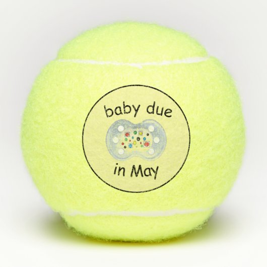 ベビーが5月のテニスボールで期限 テニスボール (正面)