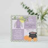 ベビーこうもり秋シャワー 招待状 (スタンド正面)