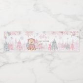 ベビーその冷たいアウトサイドガールベア ペットボトルラベル (シングルラベル)