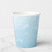 ベビーその冷たい冬の動物の外の赤ちゃんシャワー 紙コップ (裏面)