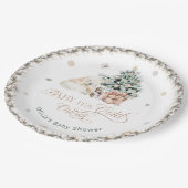 ベビーその冷たい外かわいいホッキョクグマ ペーパープレート (アングル)