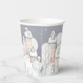 ベビーその冷たい外のベビースシャワー 紙コップ (右)