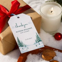 ベビーその冷たい外の冬のベビーシャワーパーティー