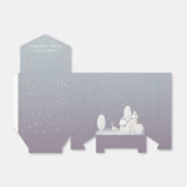 ベビーその冷たい外の赤ちゃんシャワーお願いボックス フェイバーボックス (折り畳みなし)