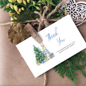 ベビーその冷たい外の赤ちゃんシャワー感謝していユー カード