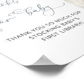 ベビーその冷たい外の赤ちゃん服本ベビー ポスター (角)