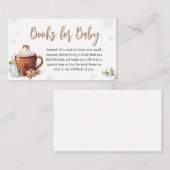 ベビーその冷たい外ホットココアブックベビー エンクロージャーカード (正面/裏面)