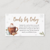 ベビーその冷たい外ホットココアブックベビー エンクロージャーカード (正面)