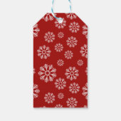 ベビーその冷たい外側の手書き白いスクリプト ギフトタグ (裏面)