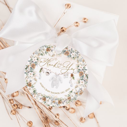 ベビーその冷たい外側の最も近いライン赤ちゃんシャワー フェイバータグ