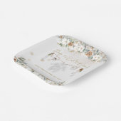 ベビーその冷たい外側の最も近いライン赤ちゃんシャワー ペーパープレート (傾斜あり)