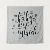 ベビーその冷たい外側タペストリーつるウォール タペストリー (正面)